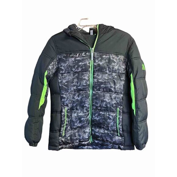Zero Posur  Camo Youth Boys Winter Jacket Sz L 14/16 - Picture 1 of 6